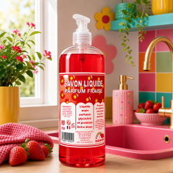 SAVON MAIN PARFUME FRAISE
