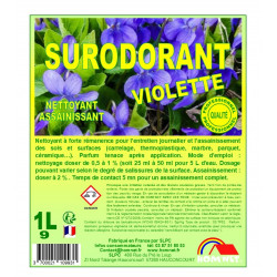 DETERGENT SURODORANT VIOLETTE