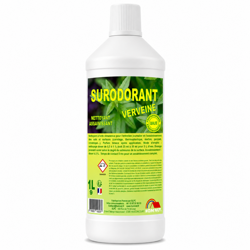 DETERGENT SURODORANT VERVEINE