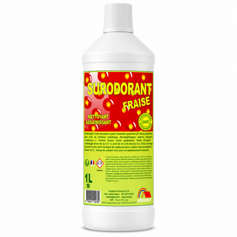 DETERGENT SURODORANT FRAISE