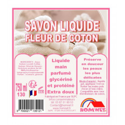 SAVON MAIN PARFUME FLEUR DE COTON