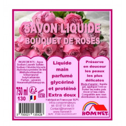 SAVON MAIN PARFUME BOUQUET DE ROSES