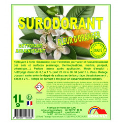 DETERGENT SURODORANT FLEUR D'ORANGER