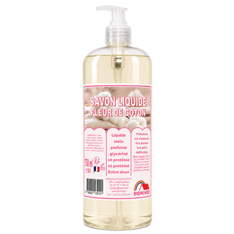 SAVON MAIN PARFUME FLEUR DE COTON