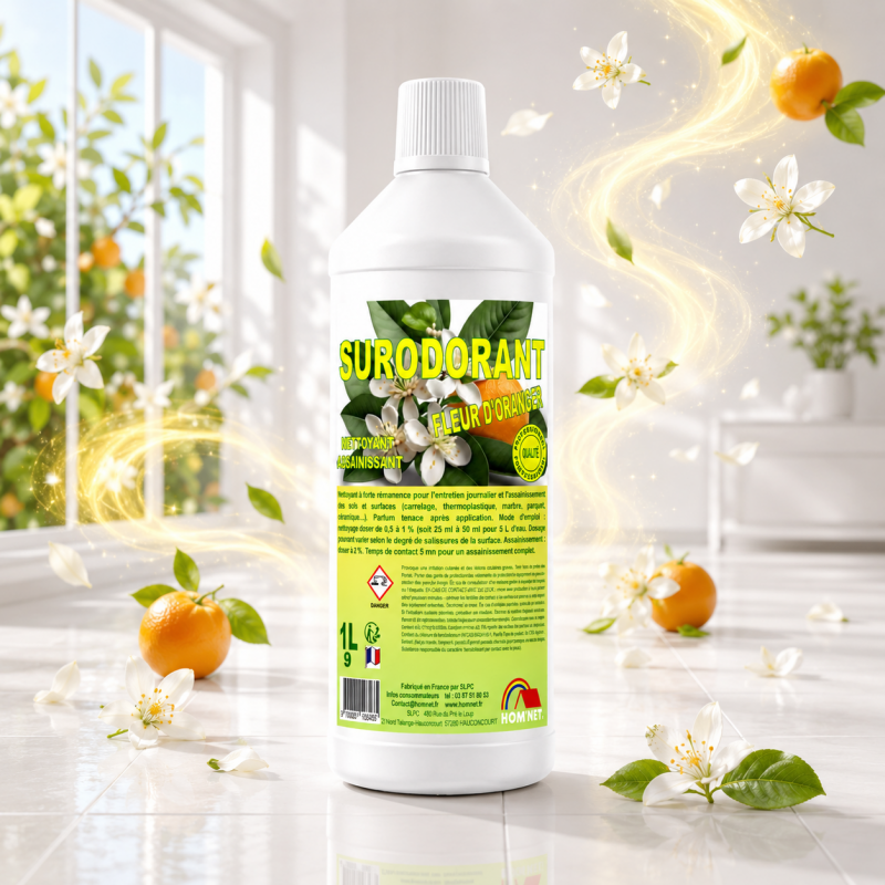 DETERGENT FLEUR D'ORANGER SURODORANT