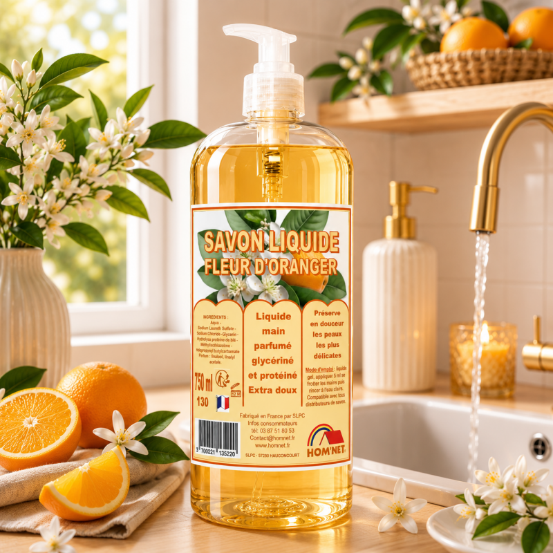 SAVON MAIN PARFUME FLEUR D'ORANGER