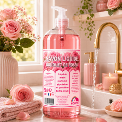 SAVON MAIN PARFUME BOUQUET DE ROSES
