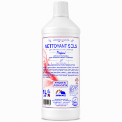 NETTOYANT SOL COMPATIBLE MACHINES FRUITS ROUGES