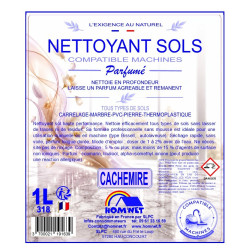 NETTOYANT SOL COMPATIBLE MACHINES CACHEMIRE