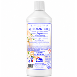 NETTOYANT SOL COMPATIBLE MACHINES FLEURS D'ORANGER