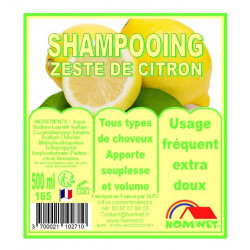 SHAMPOOING CLASSIQUE ZESTE DE CITRON