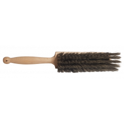 BALAYETTE SOIE GRISE BOIS BRUT