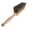 BALAYETTE SOIE GRISE BOIS BRUT