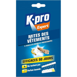 FEUILLETS ANTI-MITES...