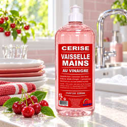 VAISSELLE MAINS CERISE