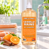 VAISSELLE MAINS CANNELLE ORANGE