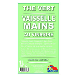 VAISSELLE MAINS THE VERT