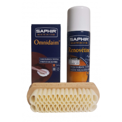 BROSSE CREPE DAIM ET NUBUCK
