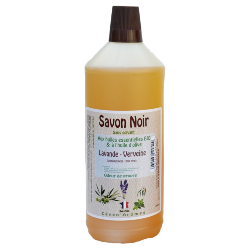 SAVON NOIR AUX HUILES ESSENTIELLES