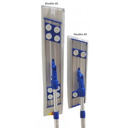 KIT DE LAVAGE VELCRO ALU MODELE 40