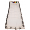 BANDEAU BLANC RAYE GRIS FORCE+ POCHE
