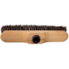 BALAI DROIT CRIN BOIS VERNIS