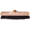 BALAI DROIT CRIN NOIR BOIS BRUT