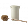 POT METAL ET BROSSE TOILETTE VEGAN