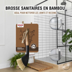 BROSSE SANITAIRE EN BAMBOU