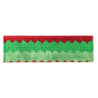 BANDEAU ROUGE VERT POCHE et LANGUETTE