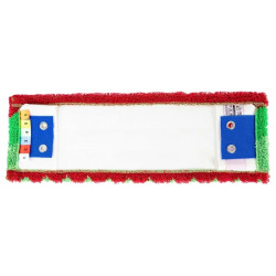 BANDEAU ROUGE VERT POCHE et LANGUETTE