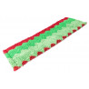 BANDEAU ROUGE VERT POCHE et LANGUETTE