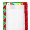 BANDEAU ROUGE VERT VELCRO