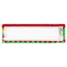 BANDEAU ROUGE VERT VELCRO