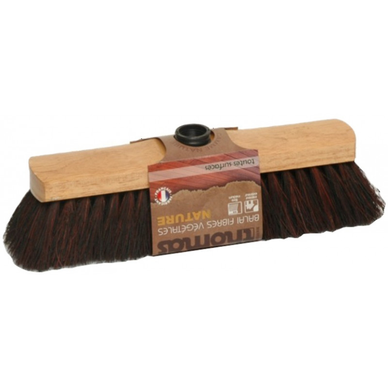 BALAI FIBRE MADAGASCAR BOIS VERNI
