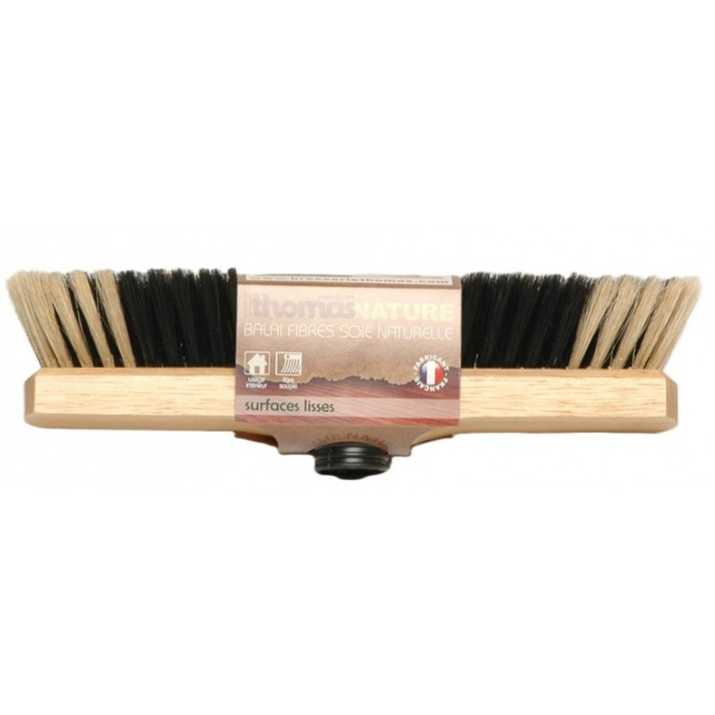 BALAI SOIE BLANCHE ET NOIRE