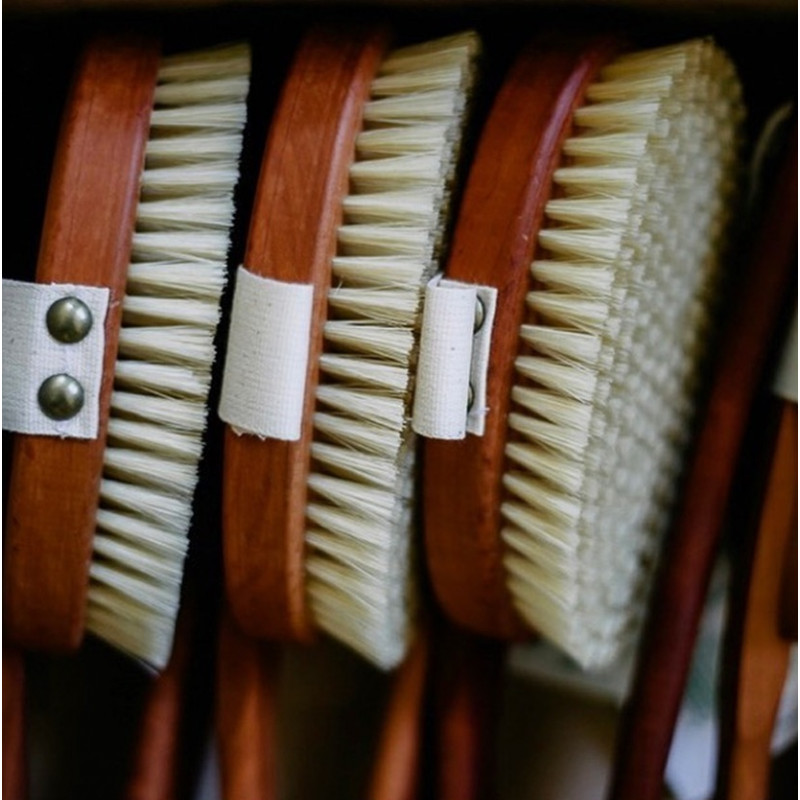 BROSSE DE BAIN BOIS DE POIRIER