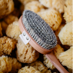 BROSSE DE BAIN BOIS CRIN DE...