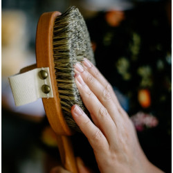 BROSSE DE BAIN BOIS CRIN DE CHEVAL