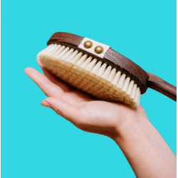 BROSSE DE BAIN EN THERMO BOIS