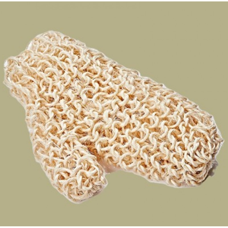 GANT DE MASSAGE SISAL GROSSE MAILLE
