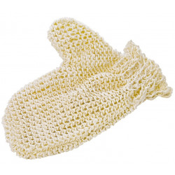 GANT DE MASSAGE SISAL MAILLE FINE