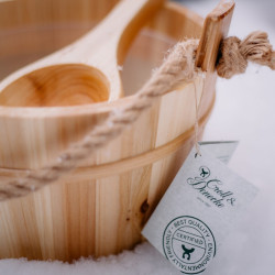 SEAU POUR SAUNA EN BOIS