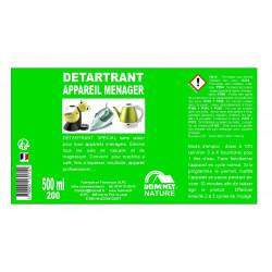 DETARTRANT APPAREILS MENAGERS