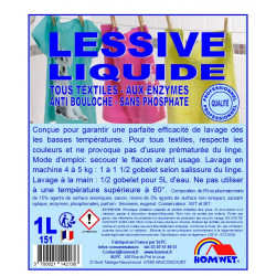 LESSIVE LIQUIDE TOUT TEXTILE