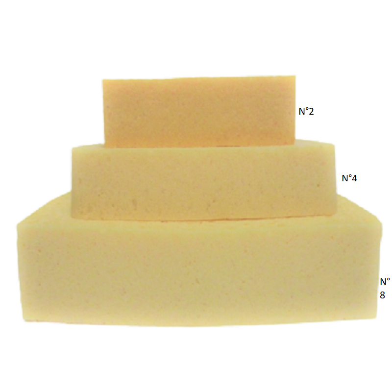 EPONGE BLONDE BORDEE