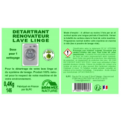 DETARTRANT RENOVATEUR POUR LAVE LINGE