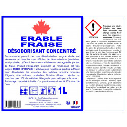 ERABLE FRAISE DESODORISANT