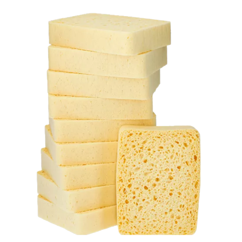 EPONGES BLONDES BORDEES lot de 10