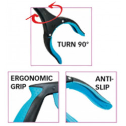 PINCE A DECHET TETE PIVOTANTE